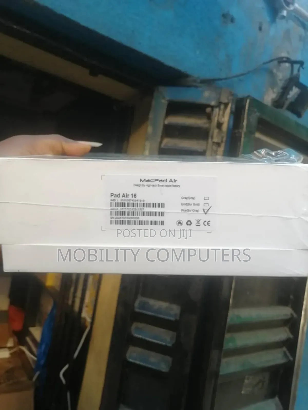 New MacPad Air Air 16 1 TB Blue