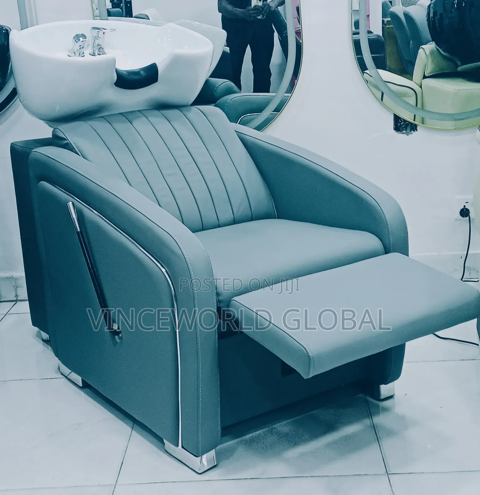 Premium Grey Colorful Wash Hair Basin