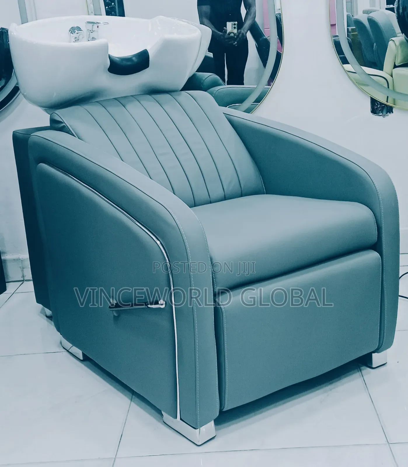 Premium Grey Colorful Wash Hair Basin