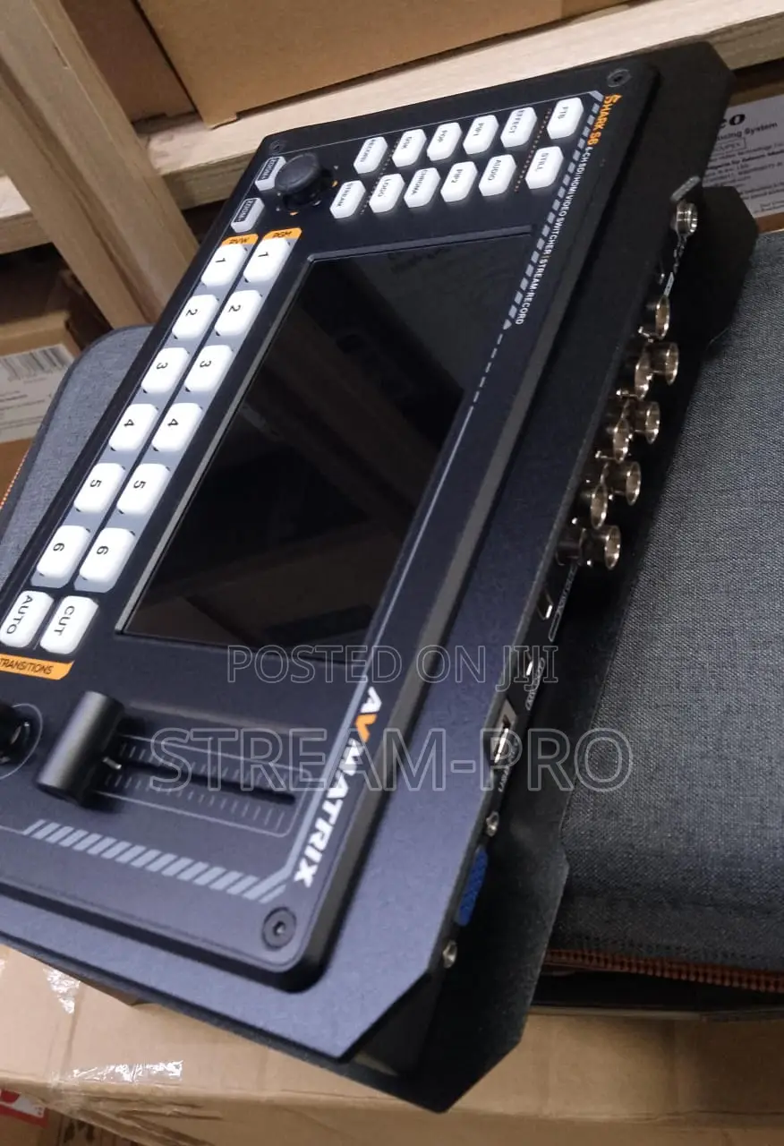 Avmatrix Shark S6 6ch, 4sdi 2 Hdmi Video Switcher, Monitor