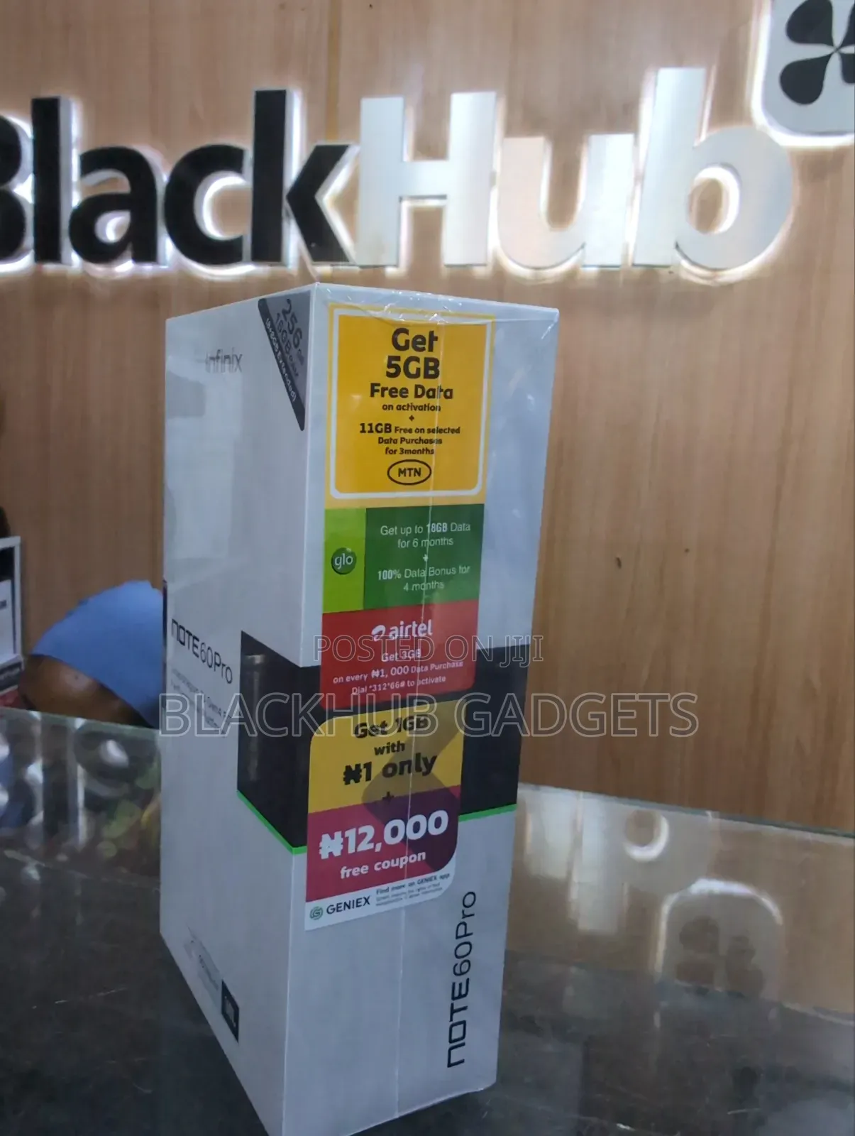 New Infinix Note 60 Pro 256 GB Gray
