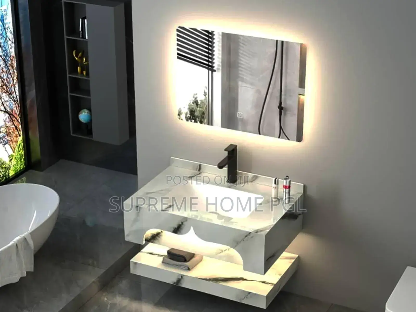High Quality Marble Wash Hand Basin Cabinet