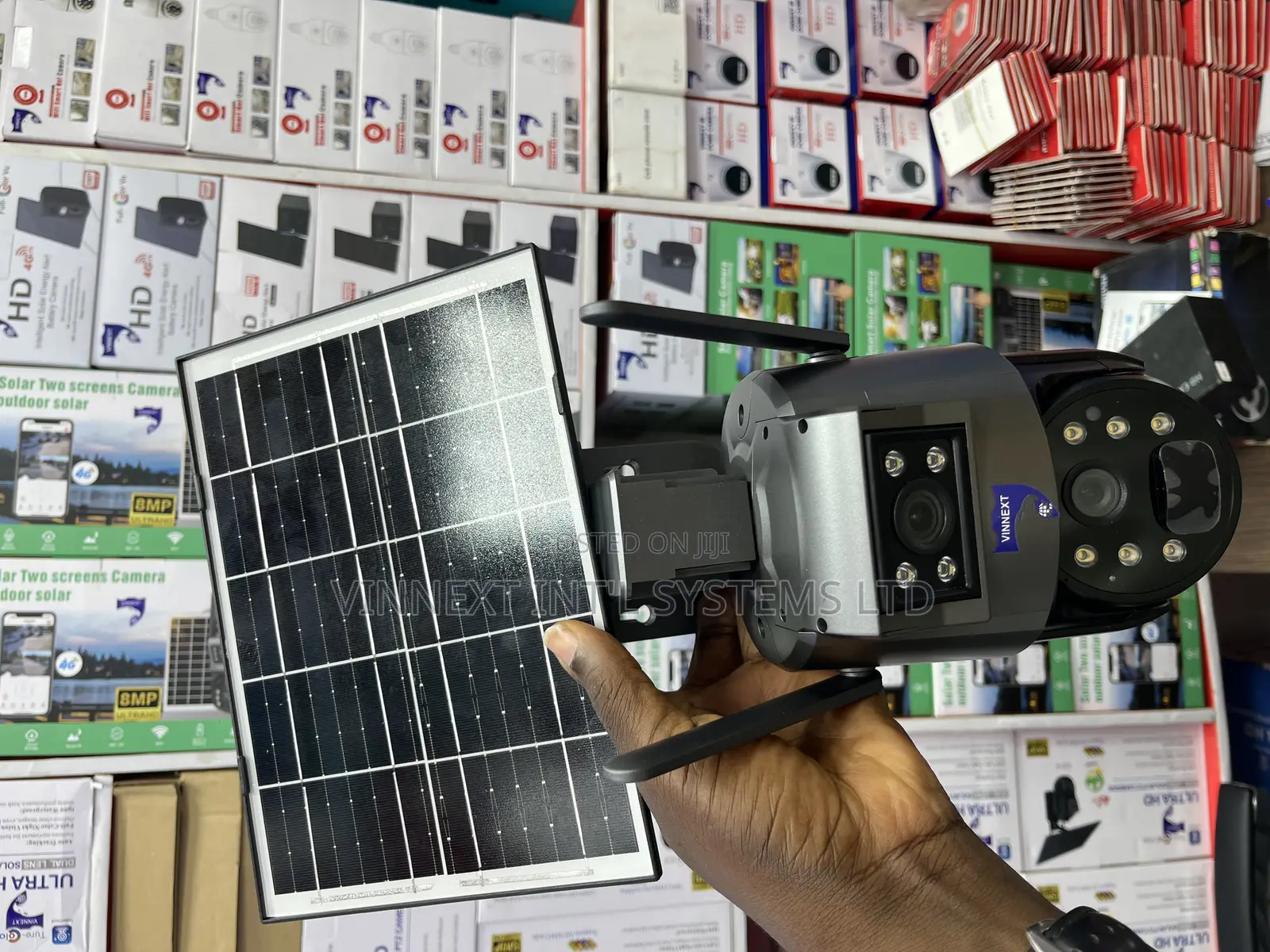 Ubox Dual Lens Solar Camera