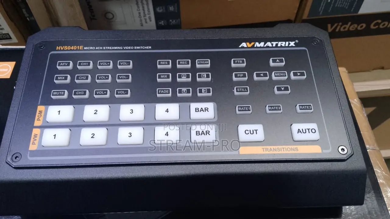Avmatrix Hvs0401e 4ch Hdmi/Dp Video Switcher With Recording