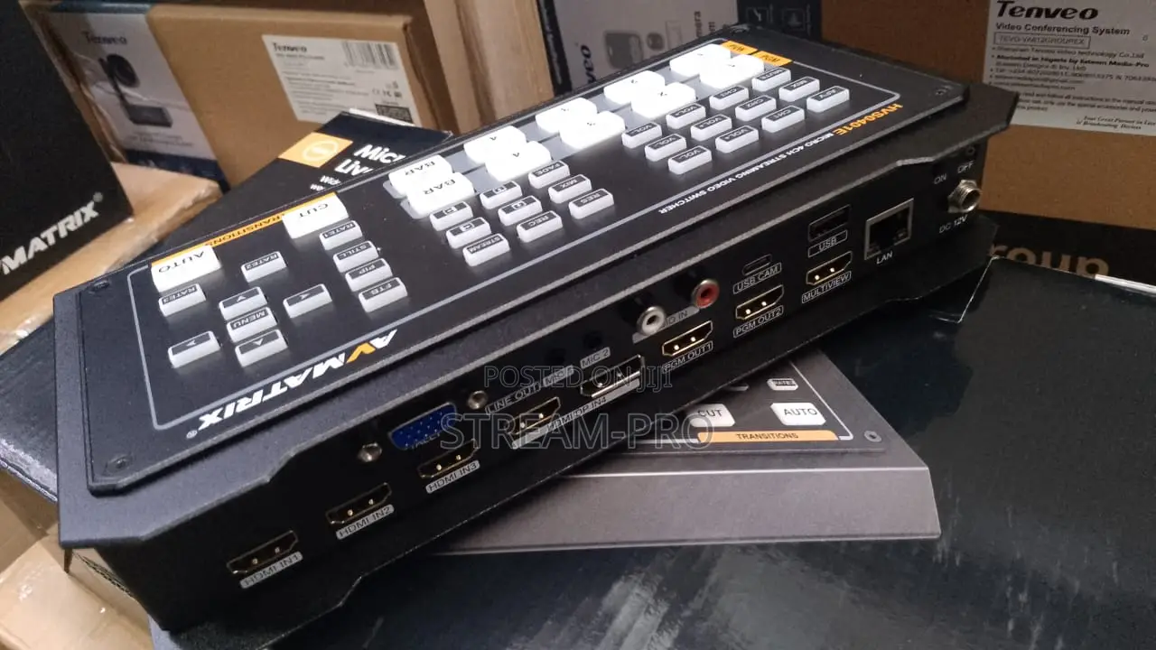 Avmatrix Hvs0401e 4ch Hdmi/Dp Video Switcher With Recording