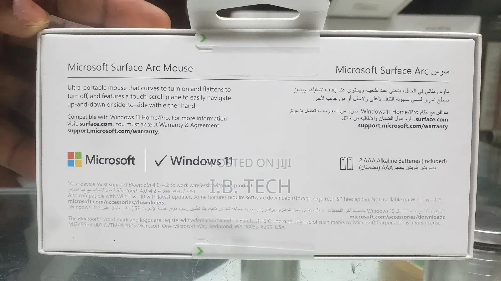 Microsoft Surface Acr Bluetooth 4.0 - 4.2 Mouse 1791