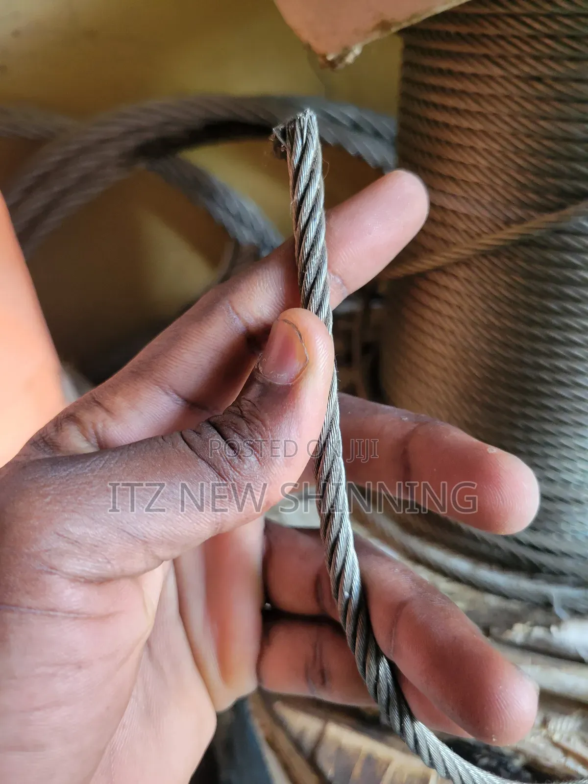 6mm Black Steel Wire Rope