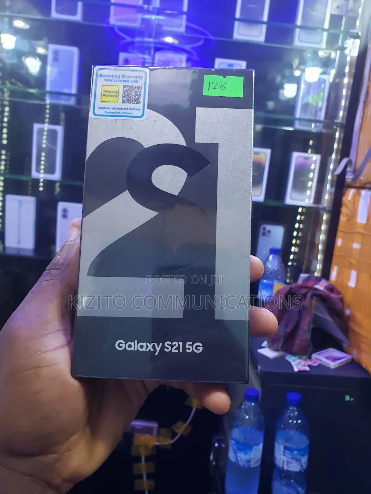 New Samsung Galaxy S21 5G 128 GB Black