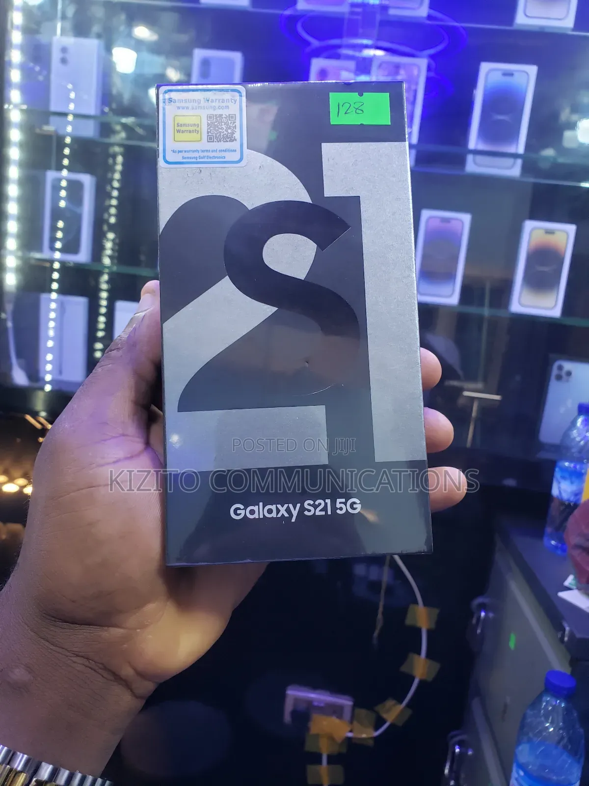 New Samsung Galaxy S21 5G 128 GB Black