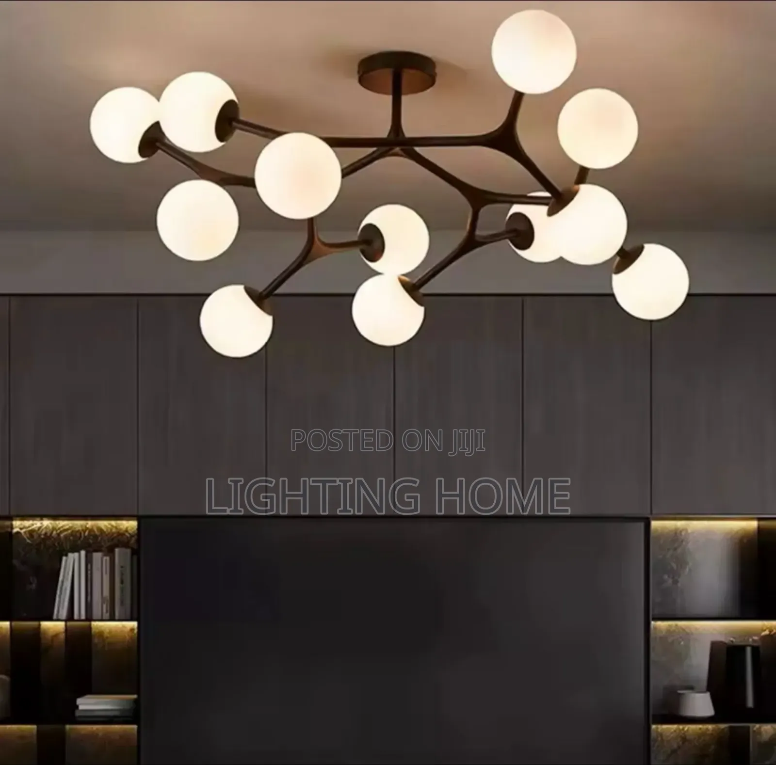 Nodic Chandelier Light By 12 Glass