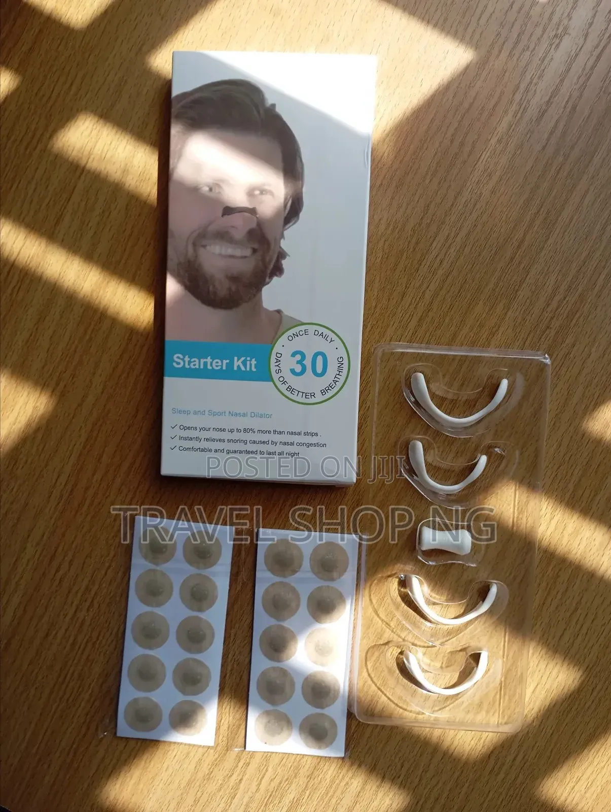 Nasal Magnetic Breathing Dilator 15 Stickers, 30 Stickers