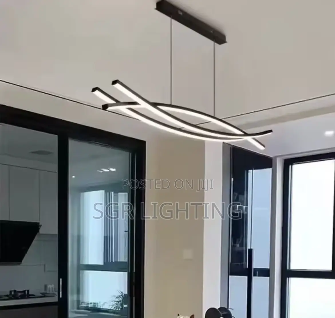 Modern Aluminum Led Pendant Lamp Luxury Chandeliers