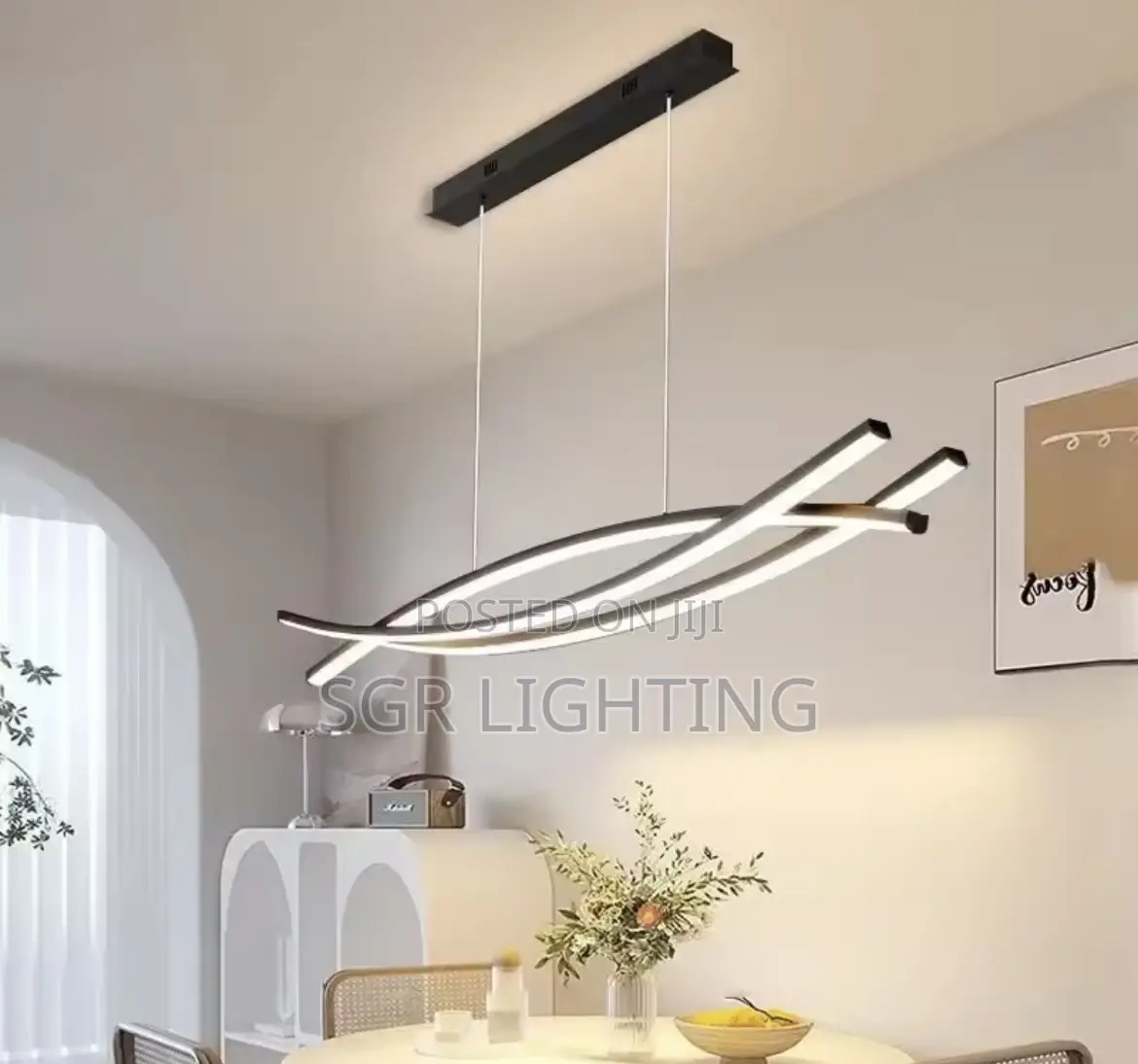 Modern Aluminum Led Pendant Lamp Luxury Chandeliers