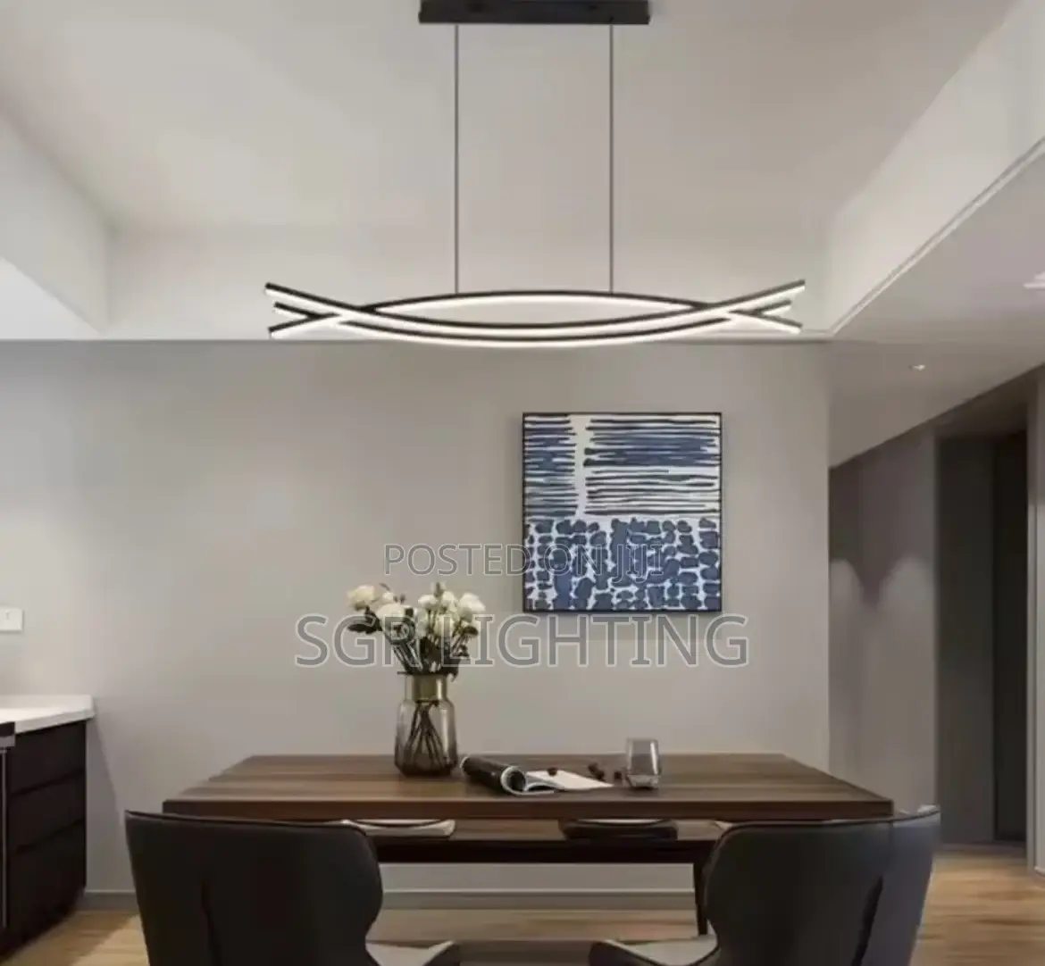 Modern Aluminum Led Pendant Lamp Luxury Chandeliers