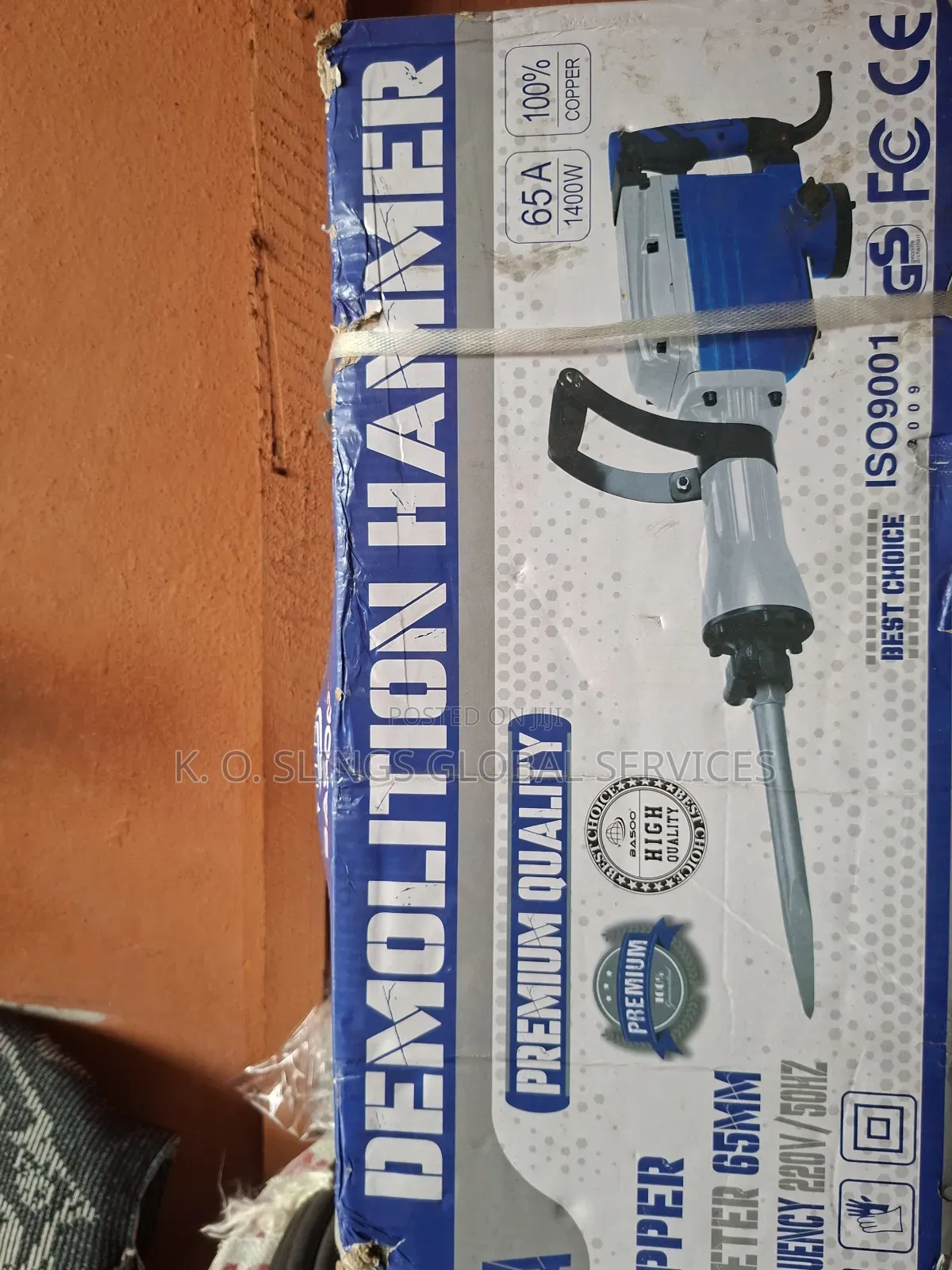 Demolition Hammer Basoo 1400w