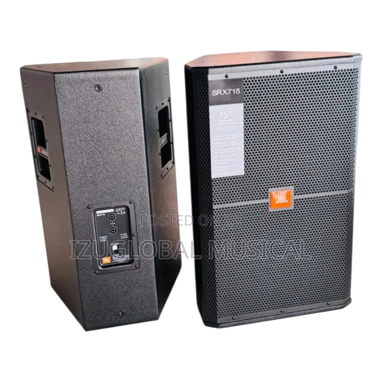 JBL Srx715 15 Inches Two-Way Passive Loudspeaker – Pair