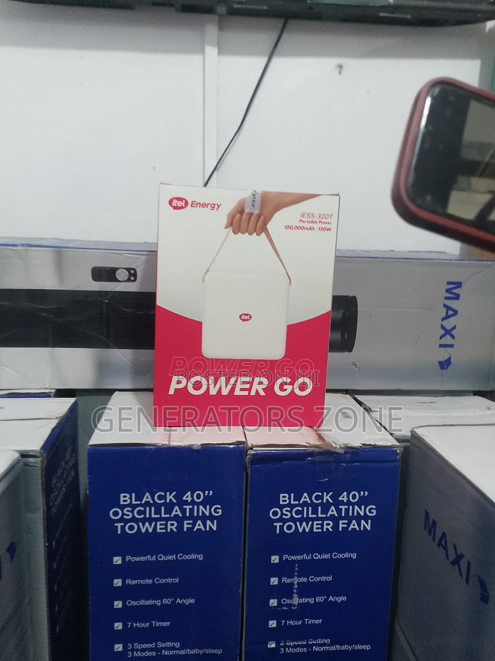 Itel Energy Powergo Portable Battery Station