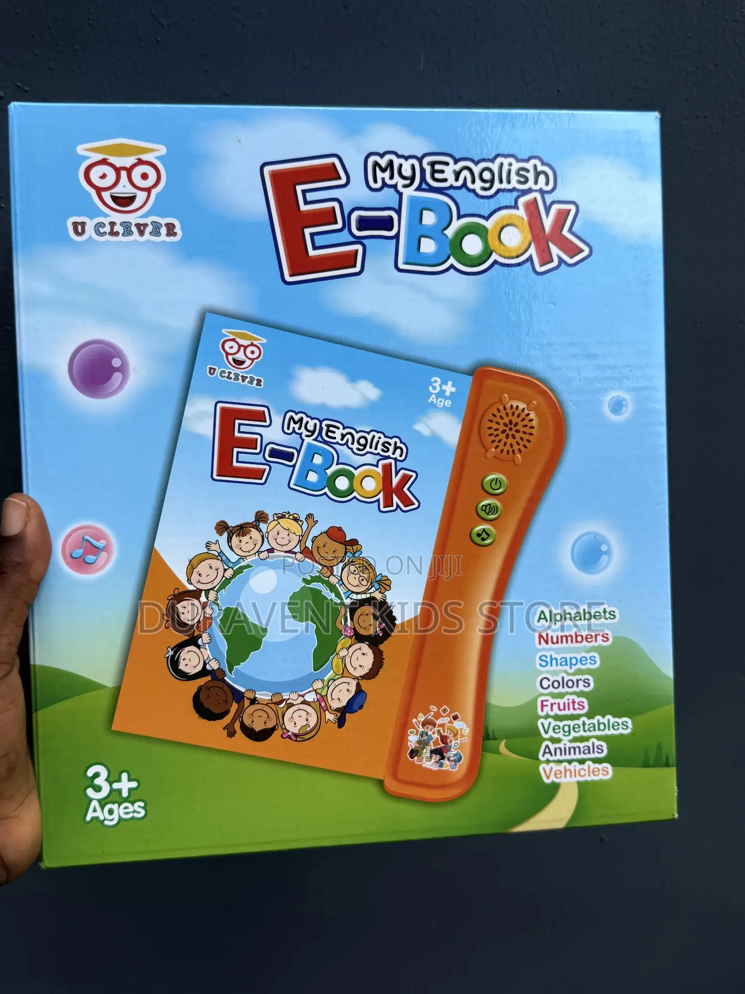 My English Ebook Toy for Toddlers