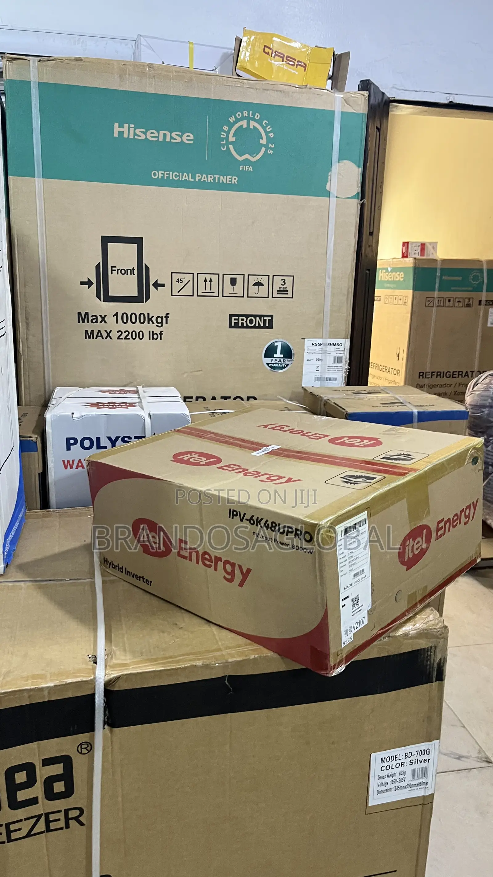 Itel Energy Hybrid Inverter(Ipv6k48upro)Professionalgradesolarinverter