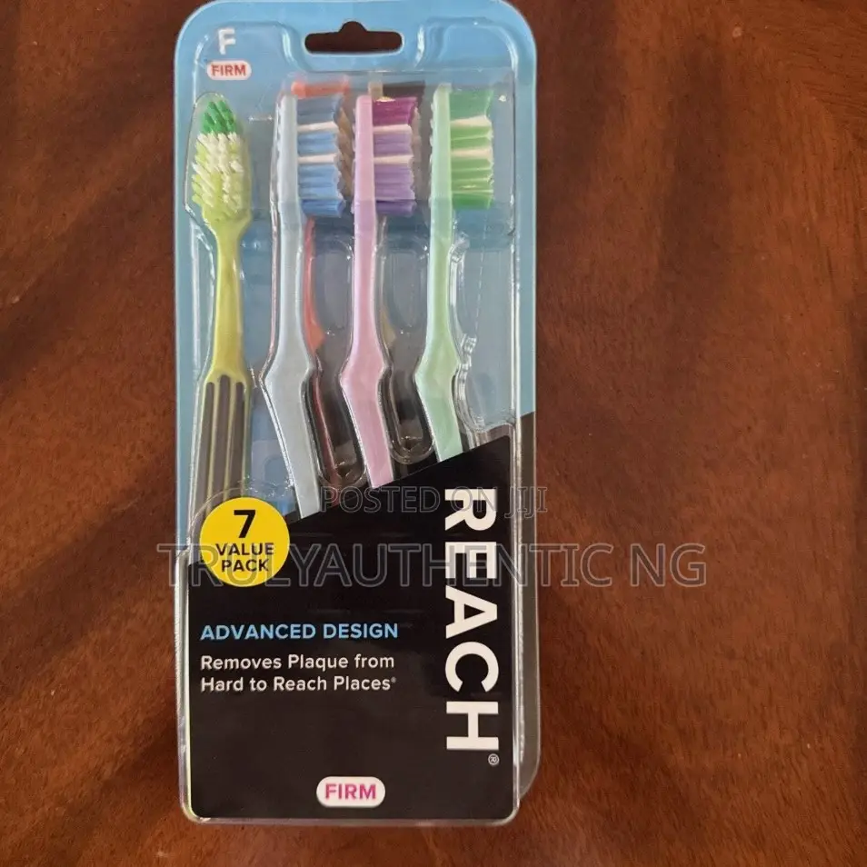 Reach Advanced Design Toothbrush - 6 Or 7 Pcs Per Pack - Firm Bristles