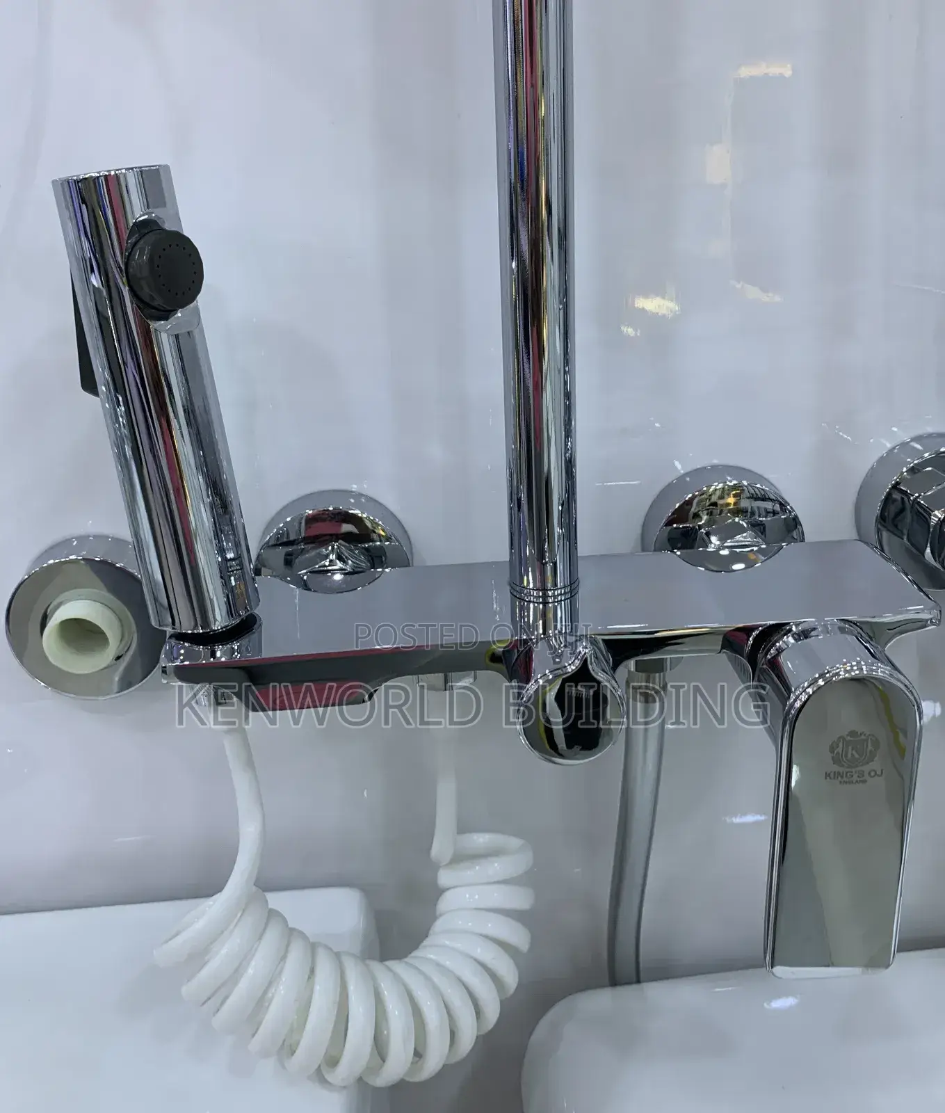 Luxury Chrome Shower Mixer