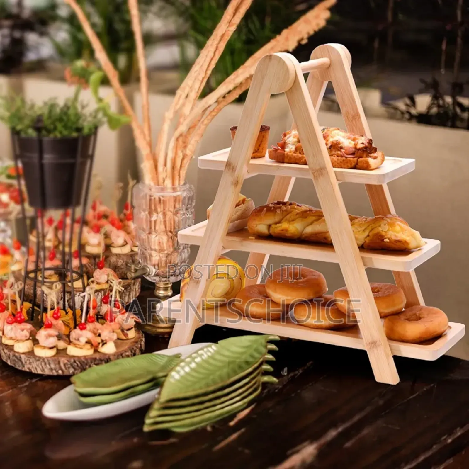 3 Layer Serving Tray Three Tiered Cupcake Stand