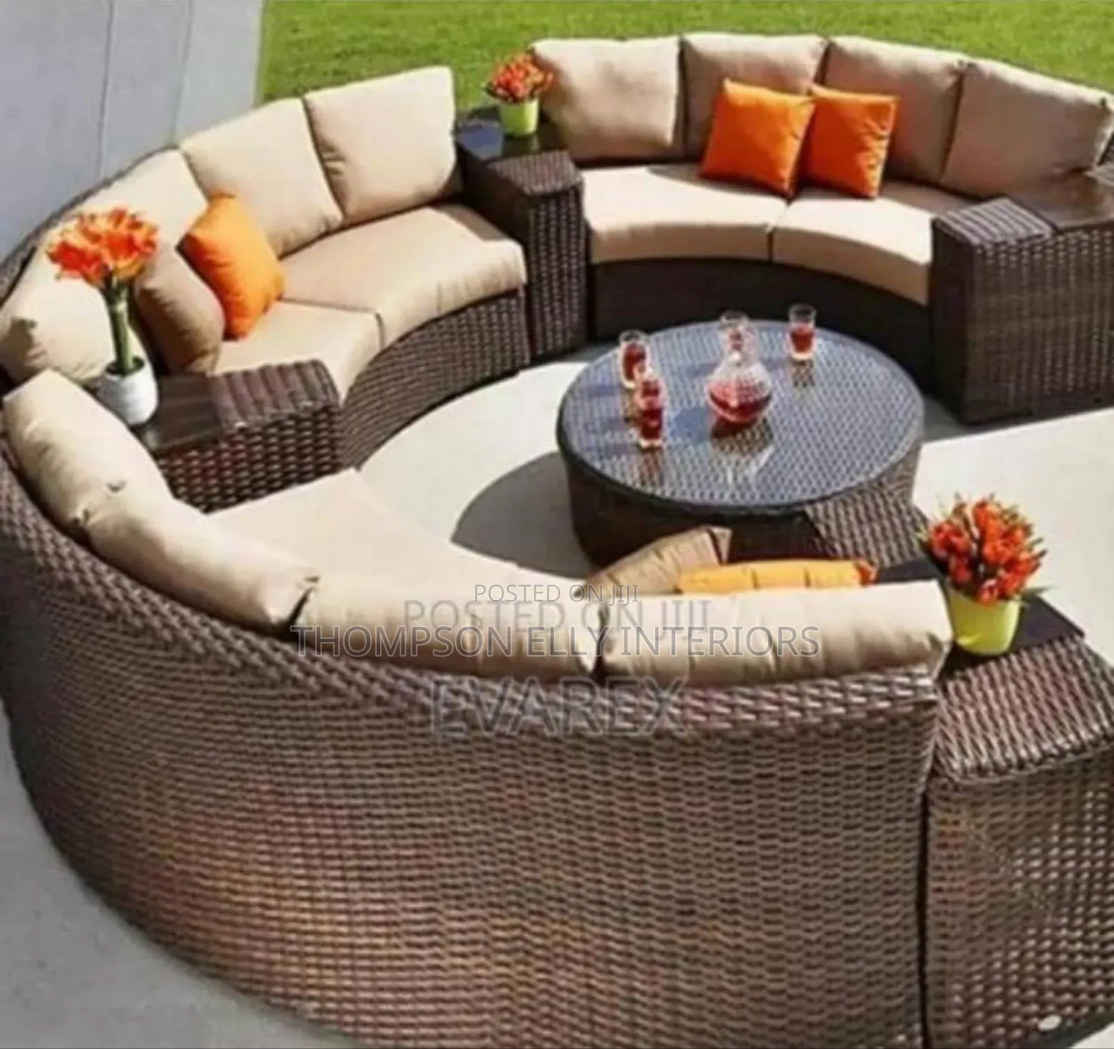 Luxury Outdoor Patio Conversation Set