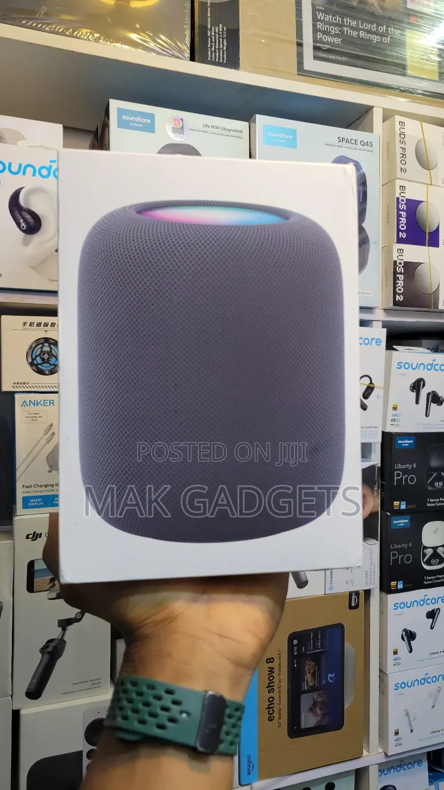 New Apple - Homepod (2nd Gen) Smart Speaker With Siri, Thread, Matter