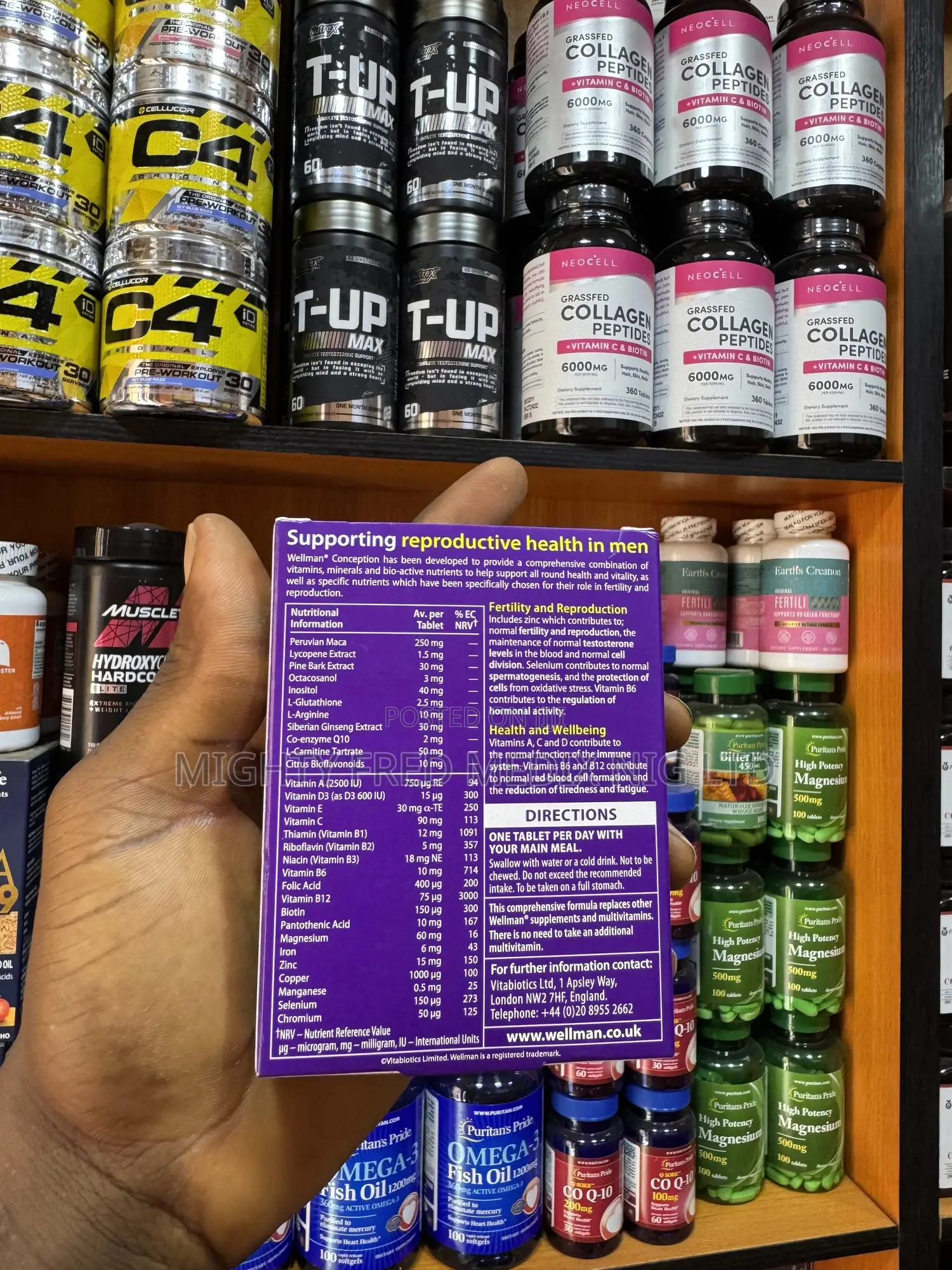 Vitabiotics Wellman Conception