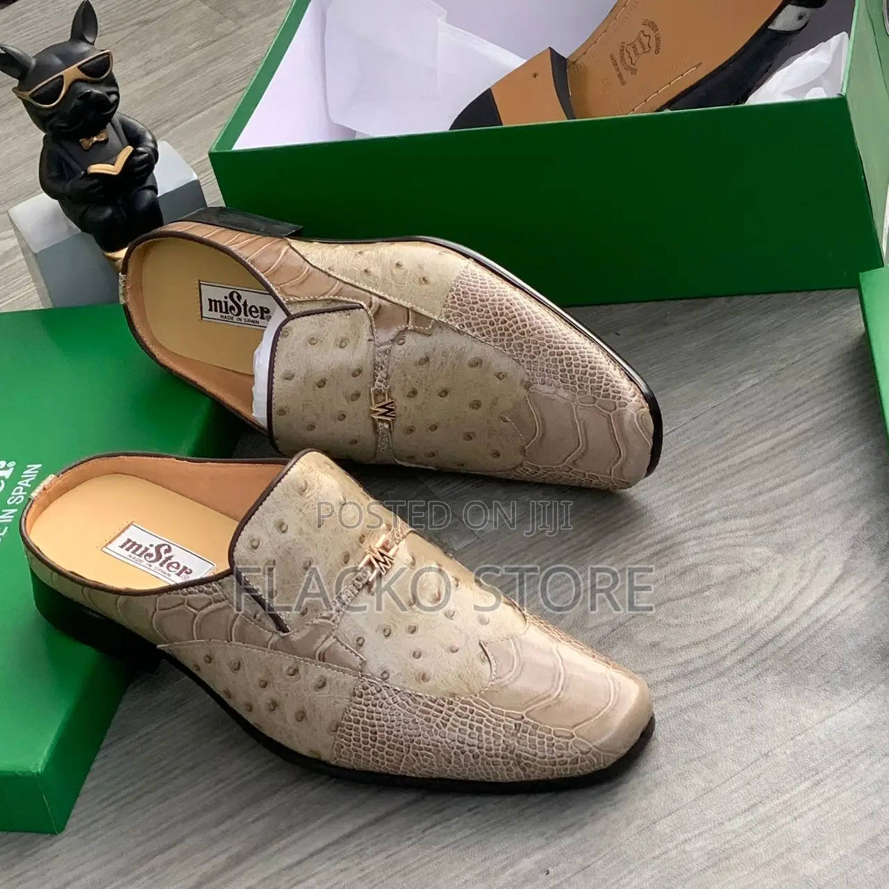 Original Mister Leather Men Half Shoes