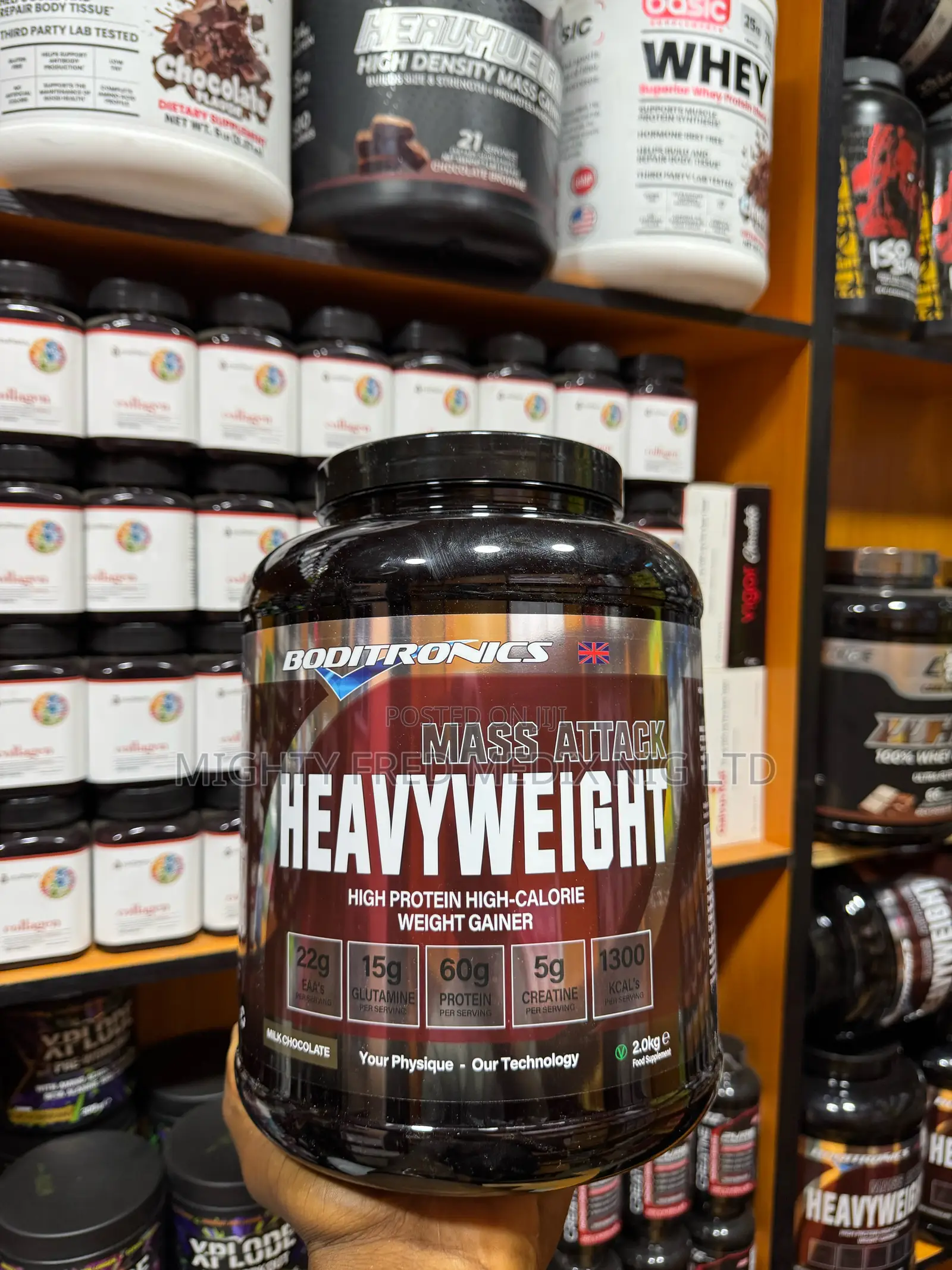 Bodytronics Mass Attack Heavy Weight Mass Gainer