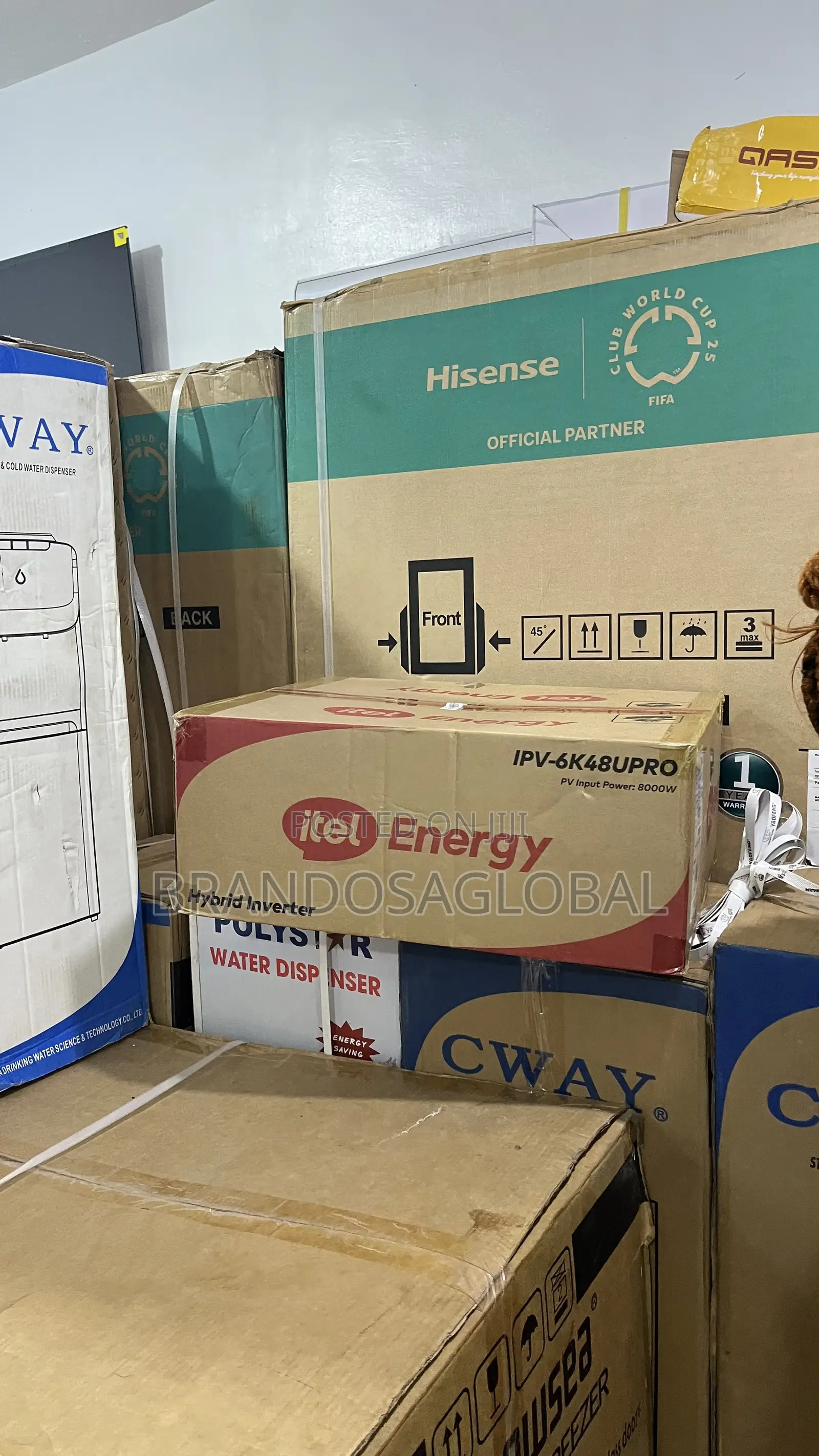 Itel Energy Hybrid Inverter(Ipv6k48upro)Advanced Hybridpowercontroller