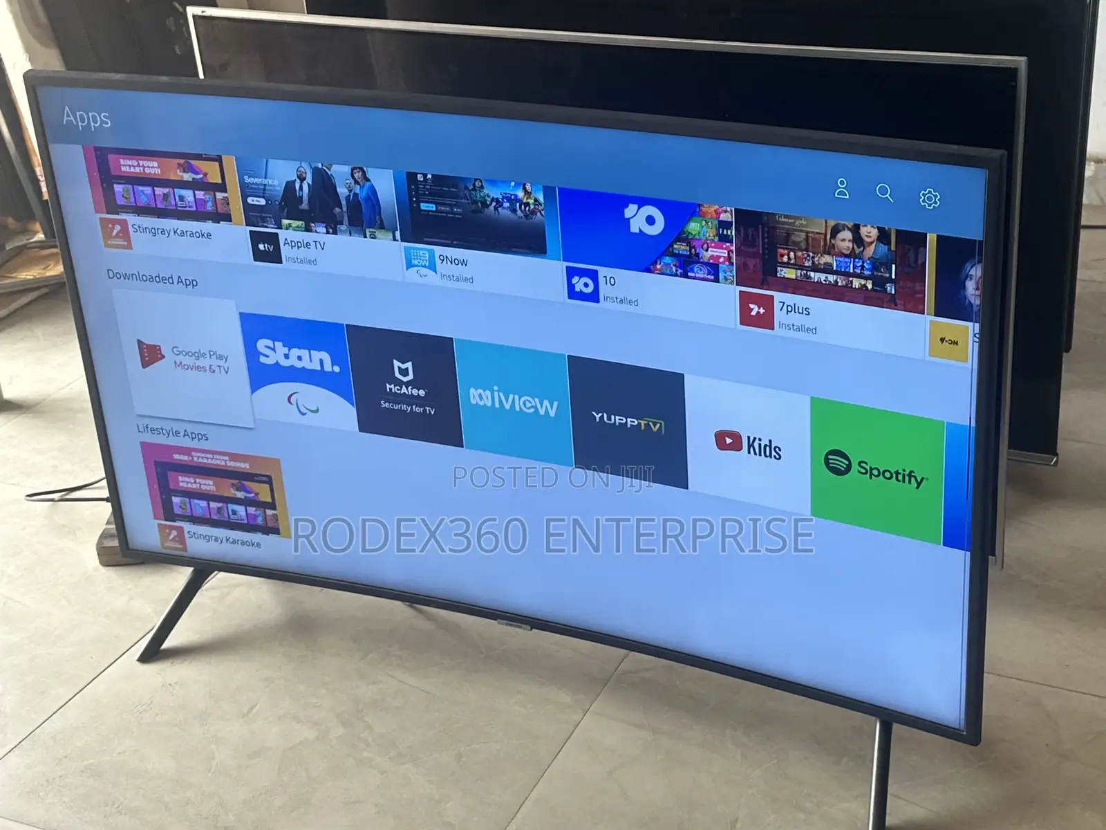 50-inch Samsung Curved Smart Tv For Sale