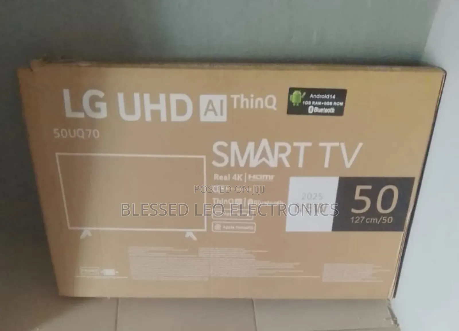 50" Smart Tv – Frameless Feature-Packed!  Netflix | Youtube