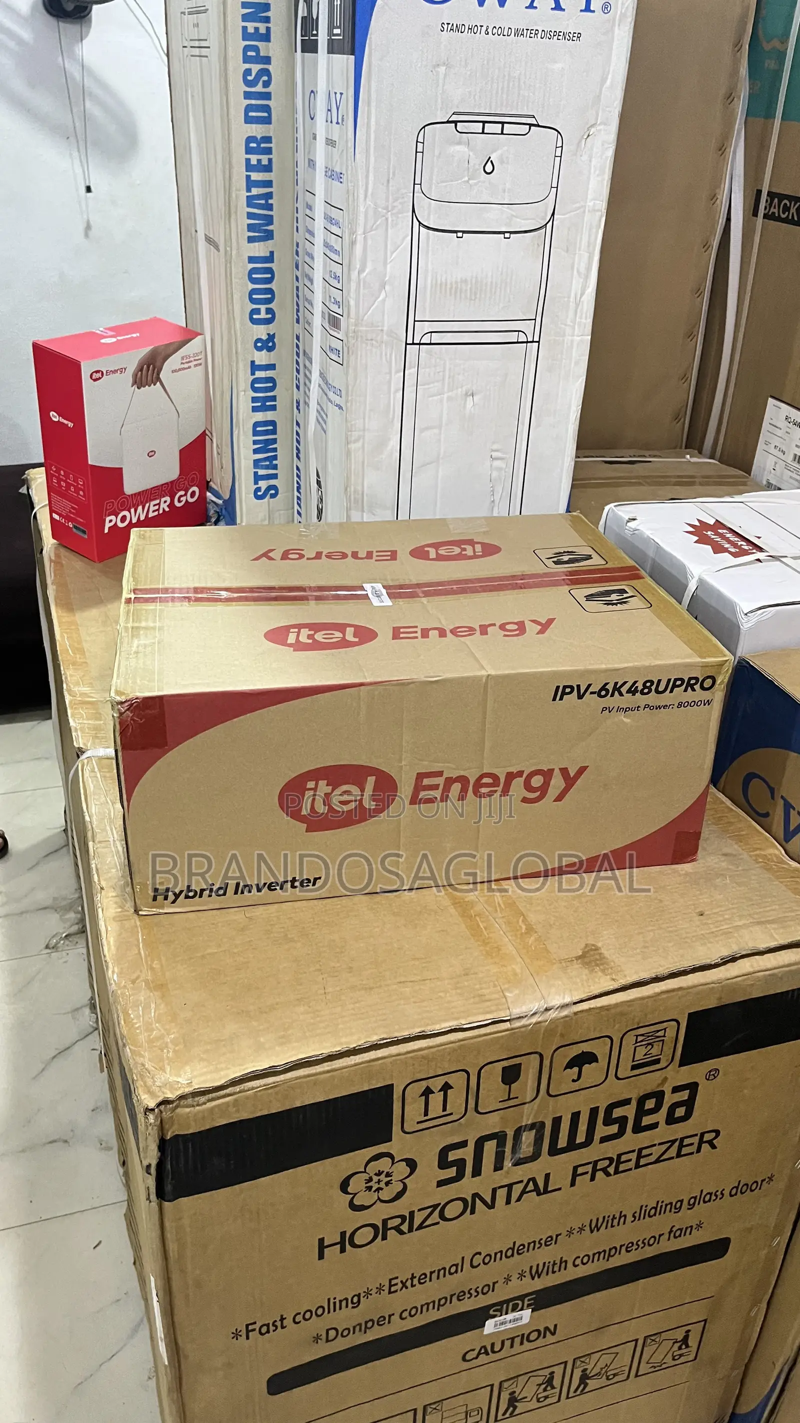 Itel Energy Hybrid Inverter (Ipv-6k48upro) Powerful Solar Power Backup