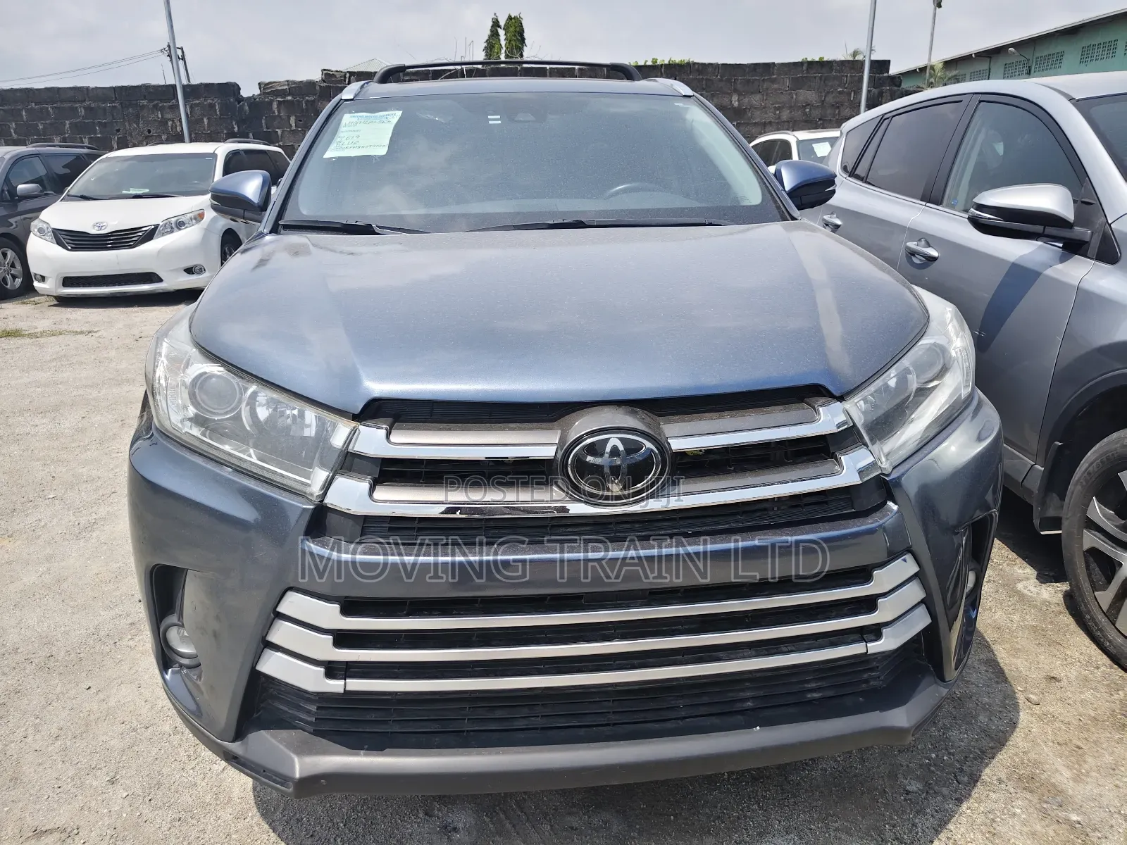 Toyota Highlander Limited 2019 Blue