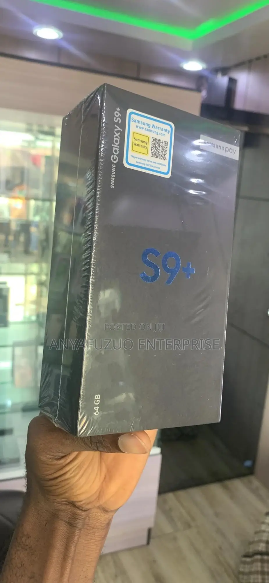 New Samsung Galaxy S9 Plus 64 GB Black