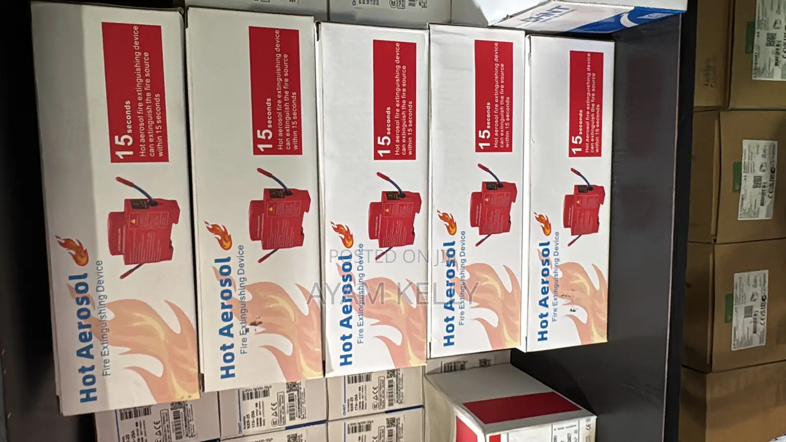 Din Rail Fires Extinguishing Device (Breaker Type)