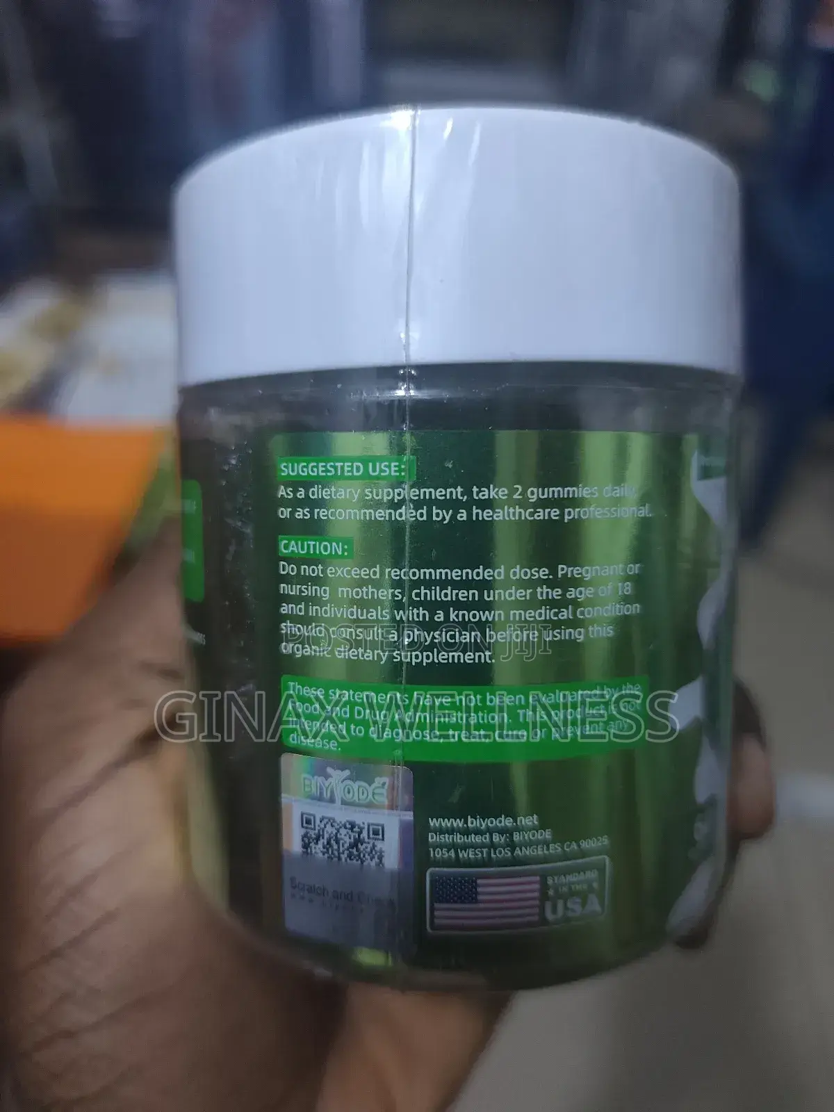 Biyode Kids Multivitamin Gummies (Green Apple Flavor)