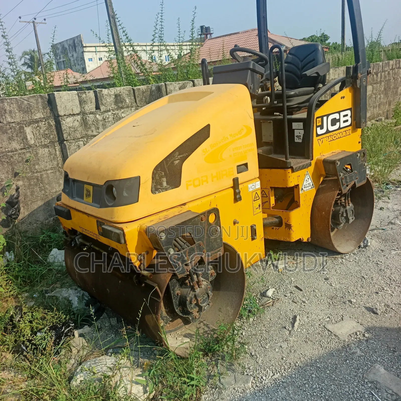 5tons JCB Drum Drum Roller