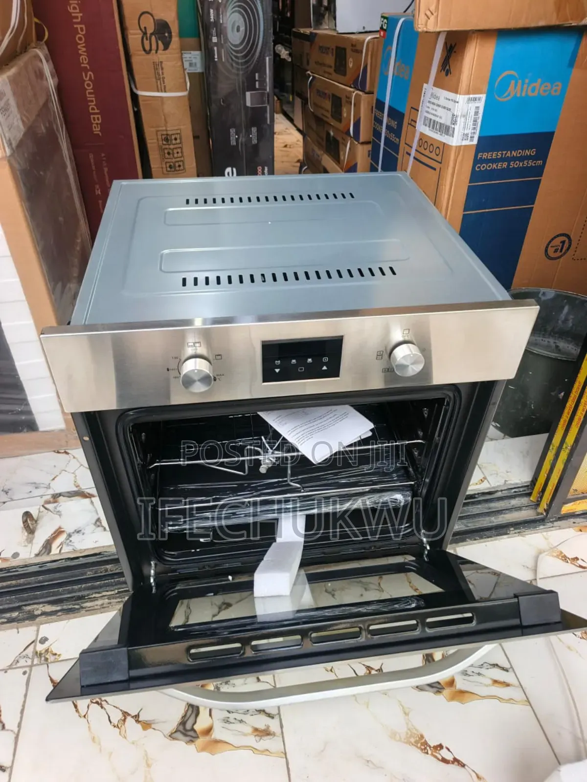 Original Bosch 60x60cm Built-in Premium Gas Electric Oven With Grill