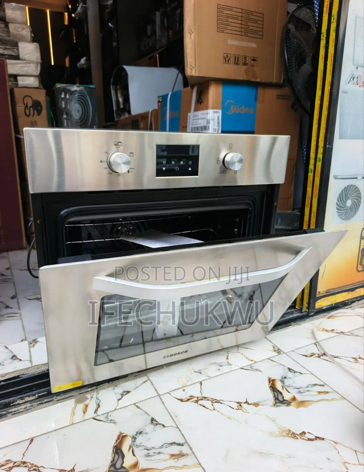 Original Bosch Built-in Premium Stainless Steel Gas Electric Oven