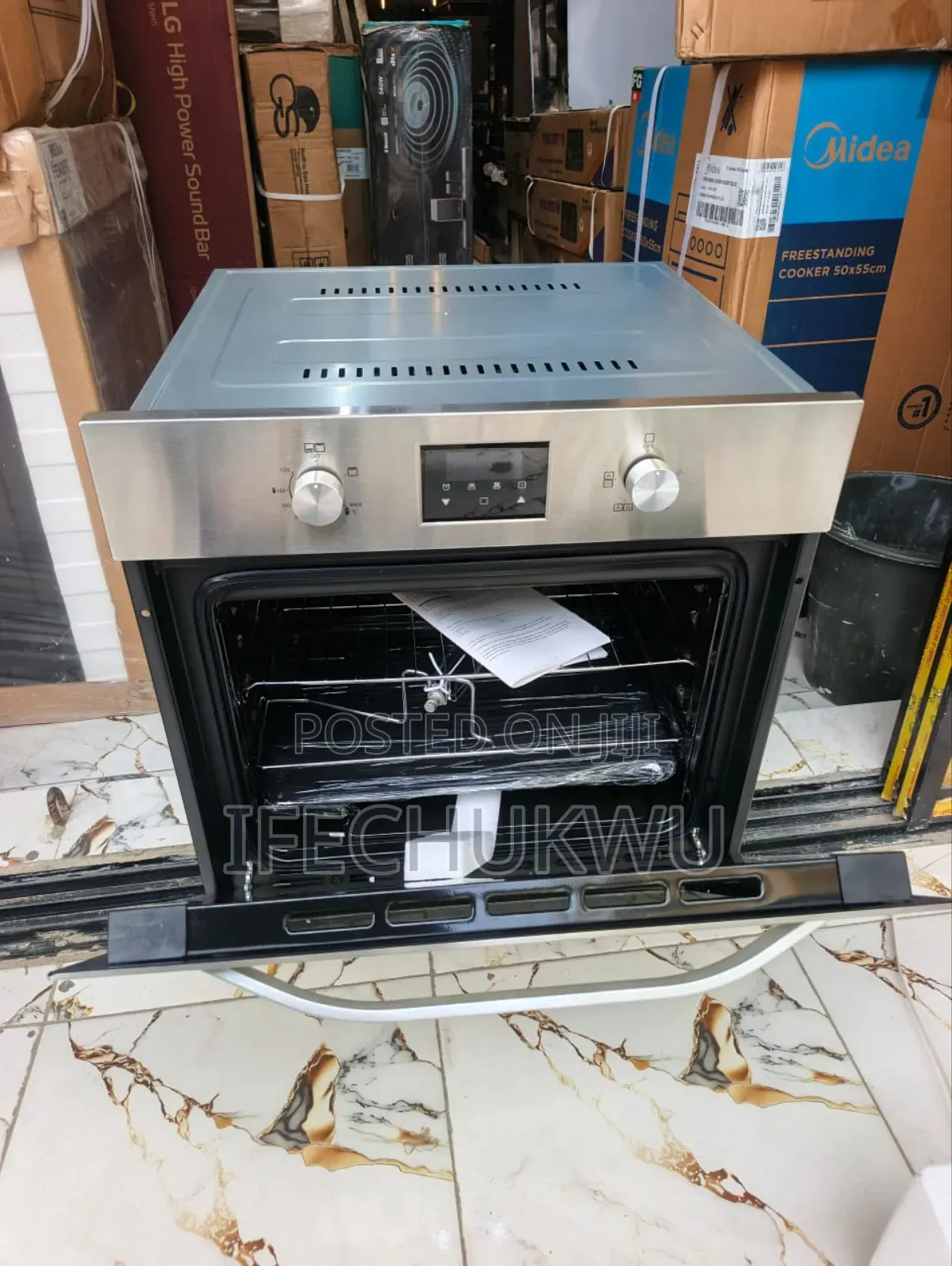Original Bosch Built-in Premium Stainless Steel Gas Electric Oven