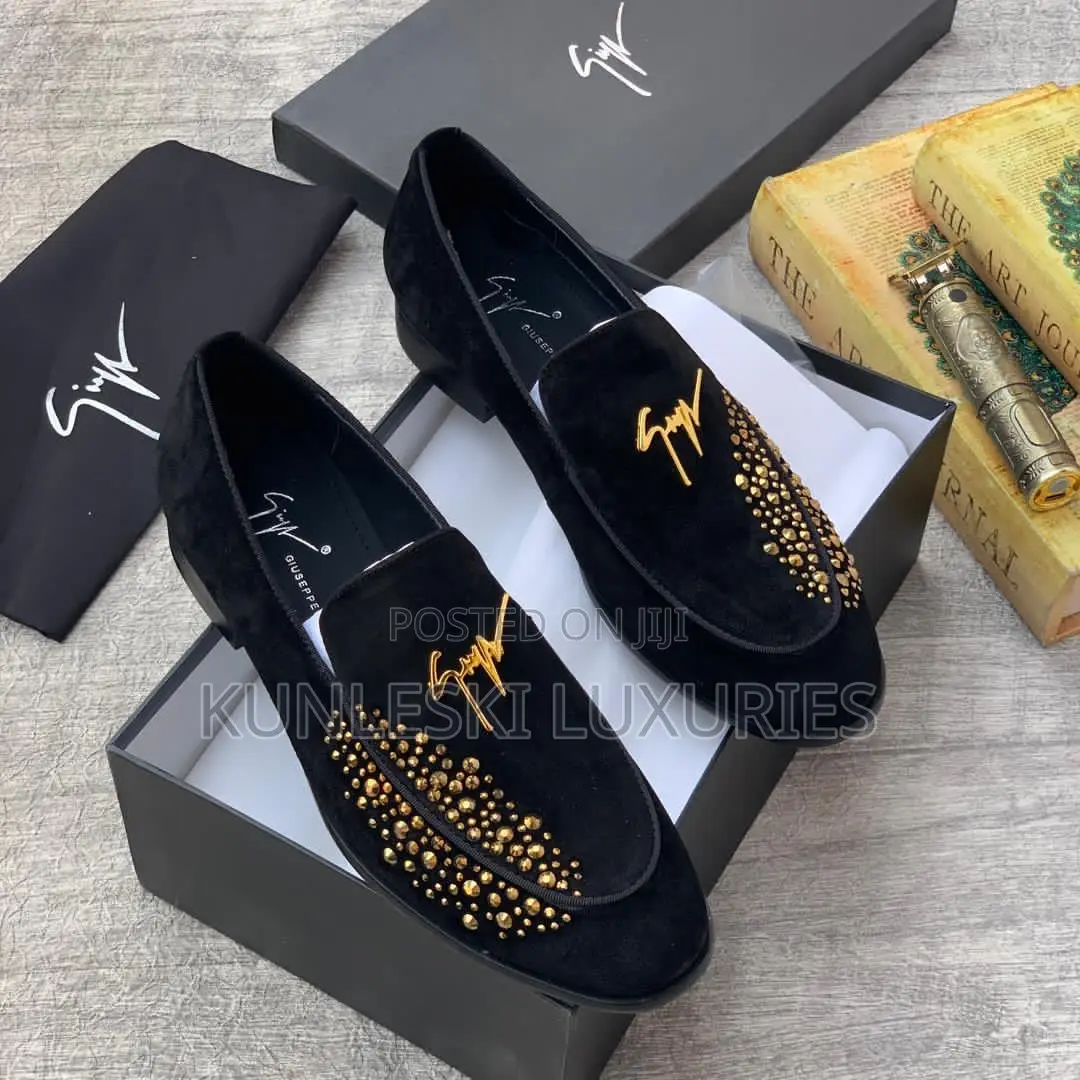Original Giuseppe Zanotti Suede Men’S Shoes