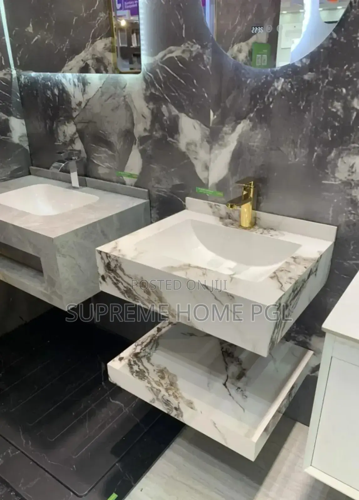 High Quality Marble Wash Hand Basin Cabinet