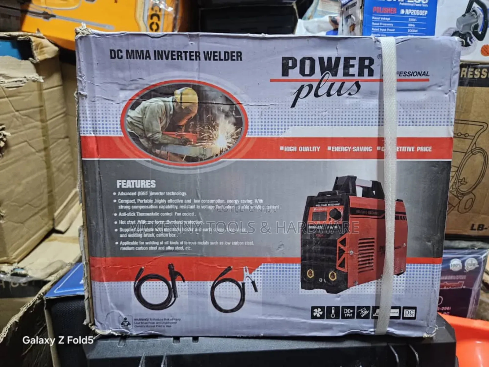 Power Plus 250a Dc Mma Inverter Welder