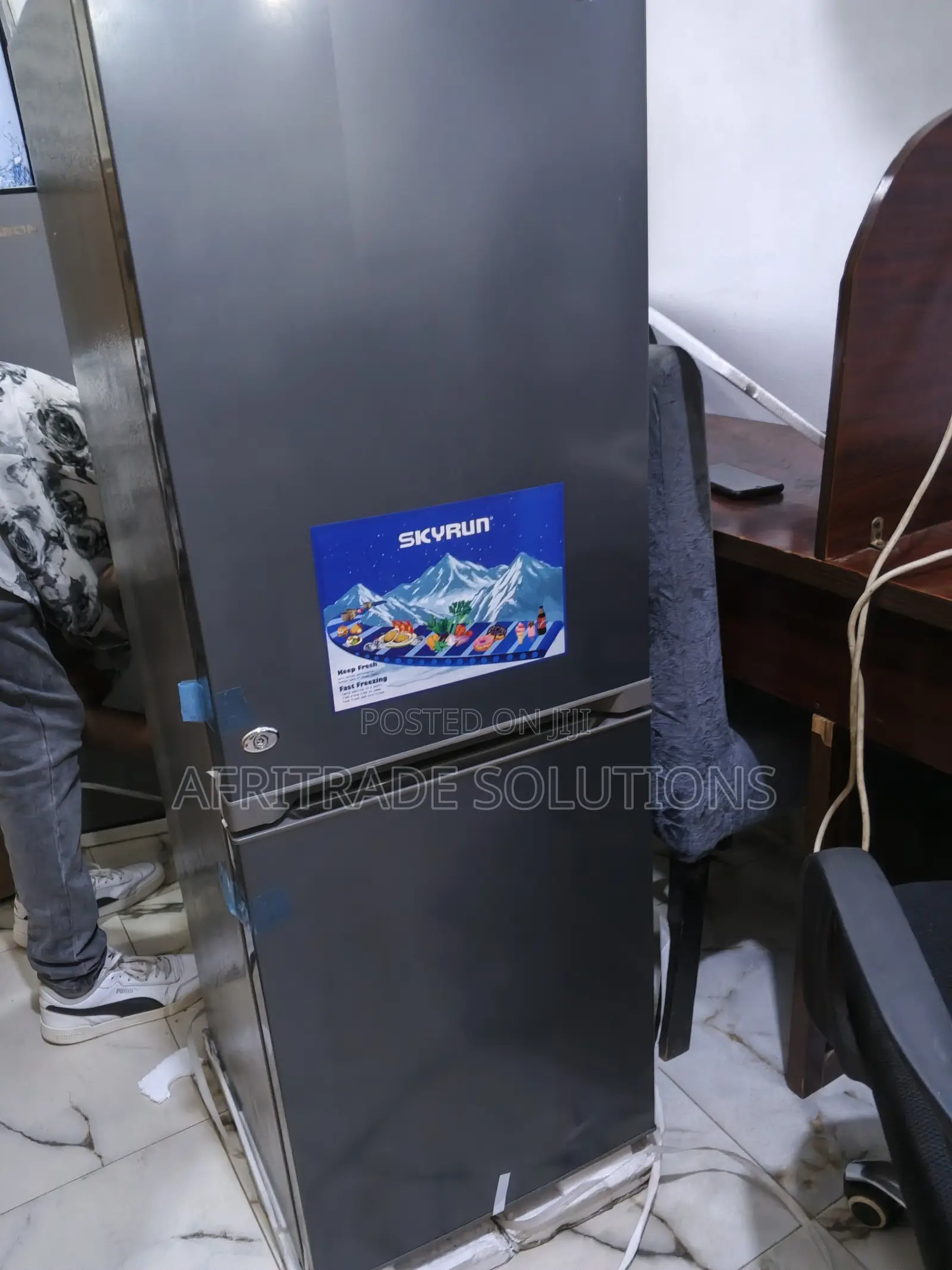 Skyrun Bcd 170k Fast Cooling Double Door Design