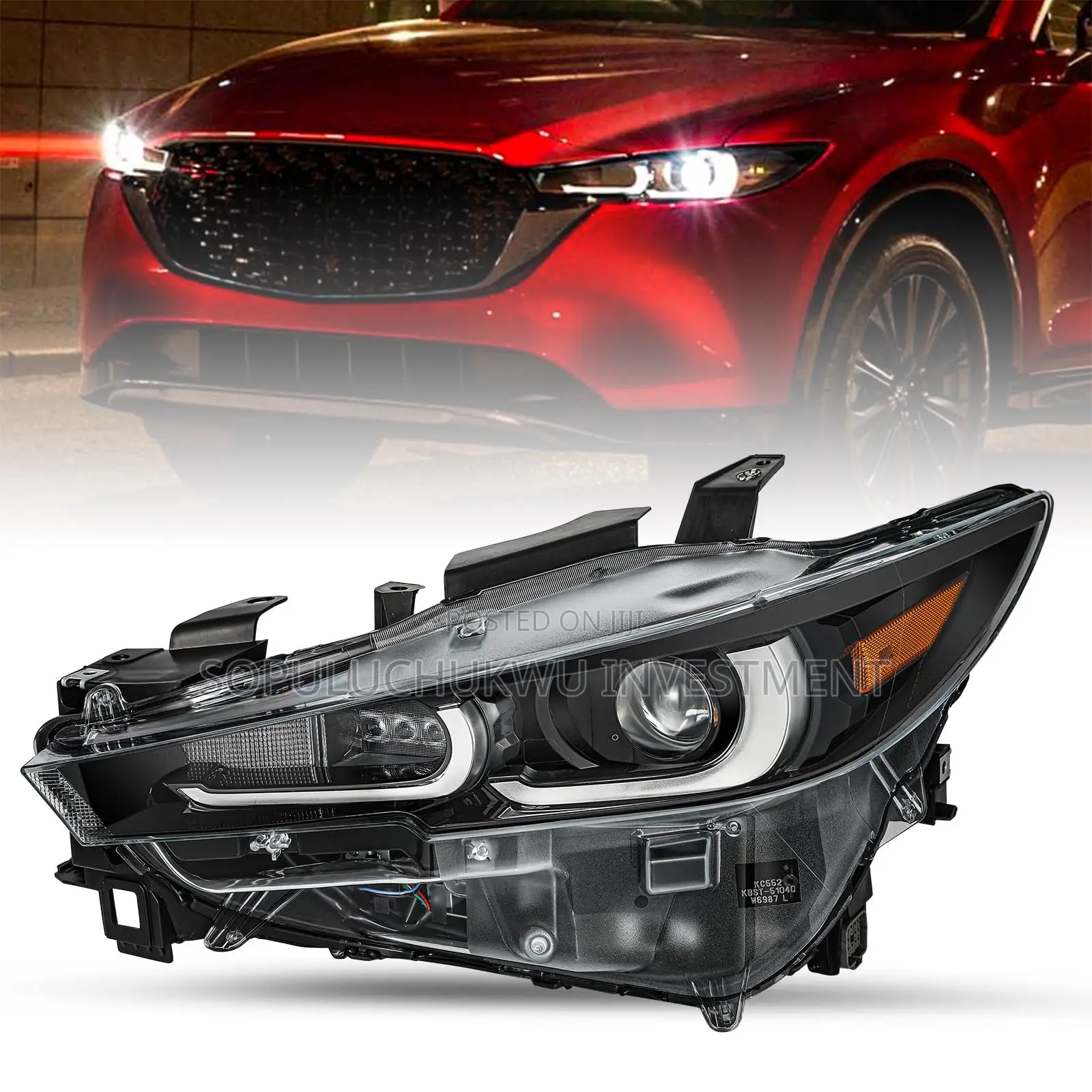 Headlights Mazda Cx-5 2023 Led