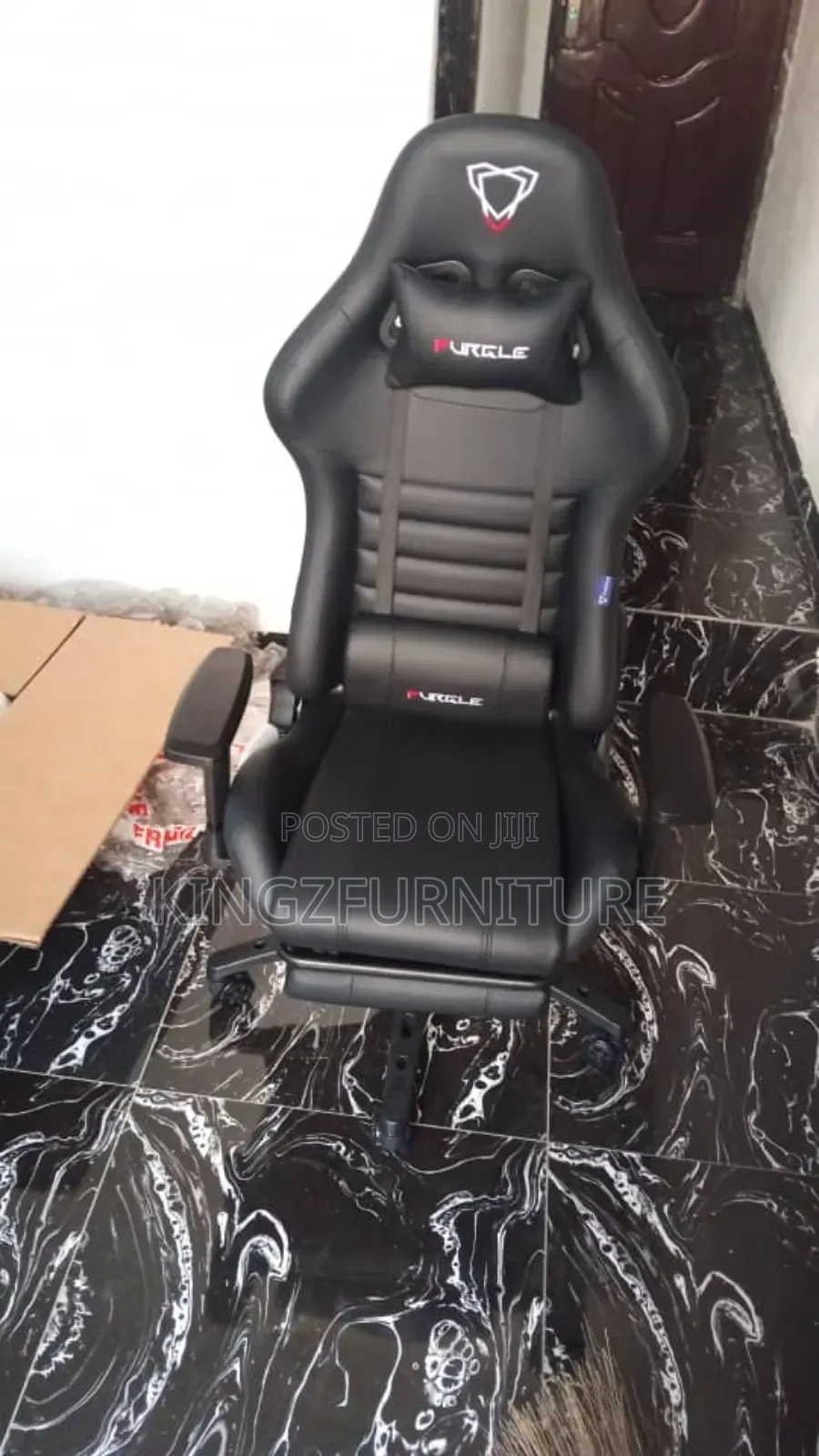 Black Furgle Gaming Chair