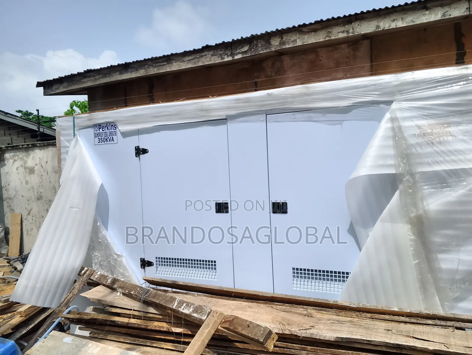 Perkins Sp-350 350kva Diesel Generator –Quiet Industrial Power Source